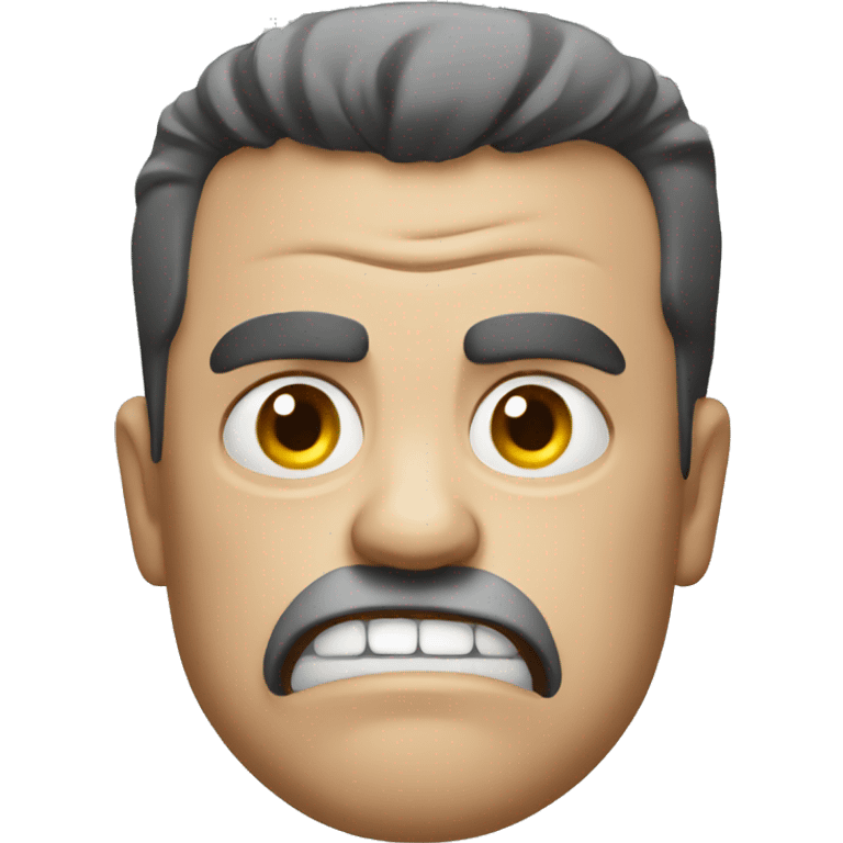 Angry man emoji