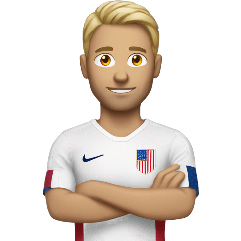 USA white man soccer emoji