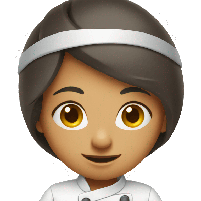 indian female chef while cooking emoji