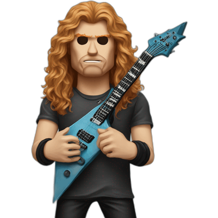 Dave Mustaine drakkar emoji