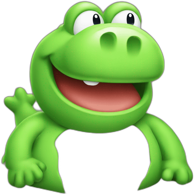 Fat yoshi emoji