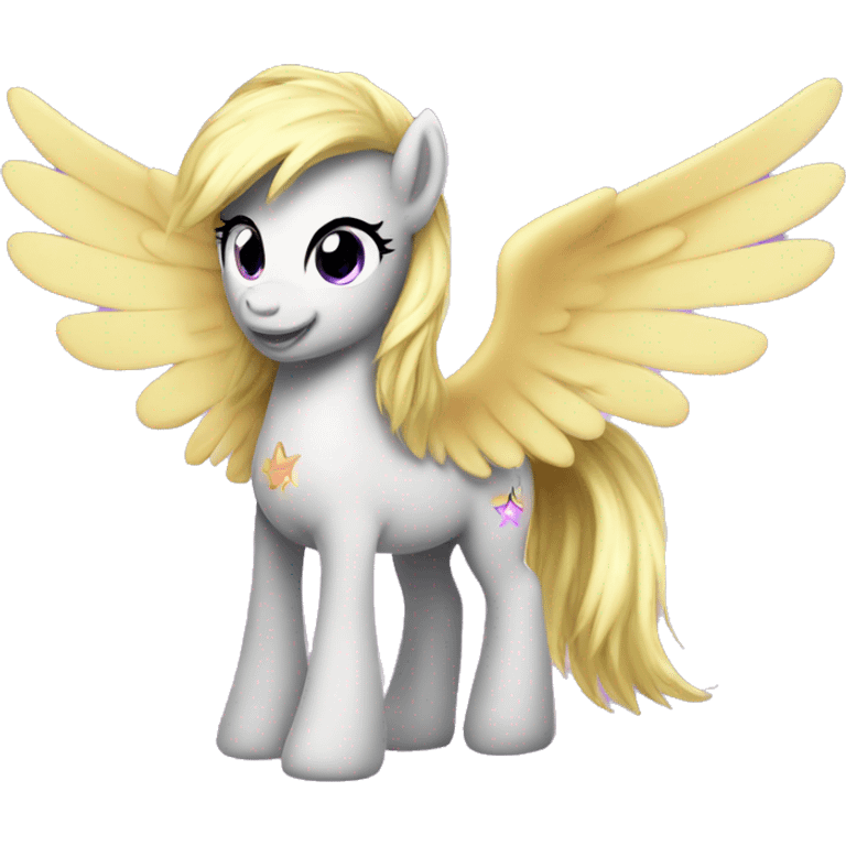 My little pony with wings emoji