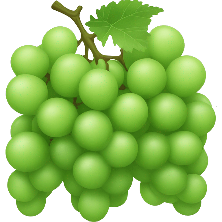 Green grapes emoji