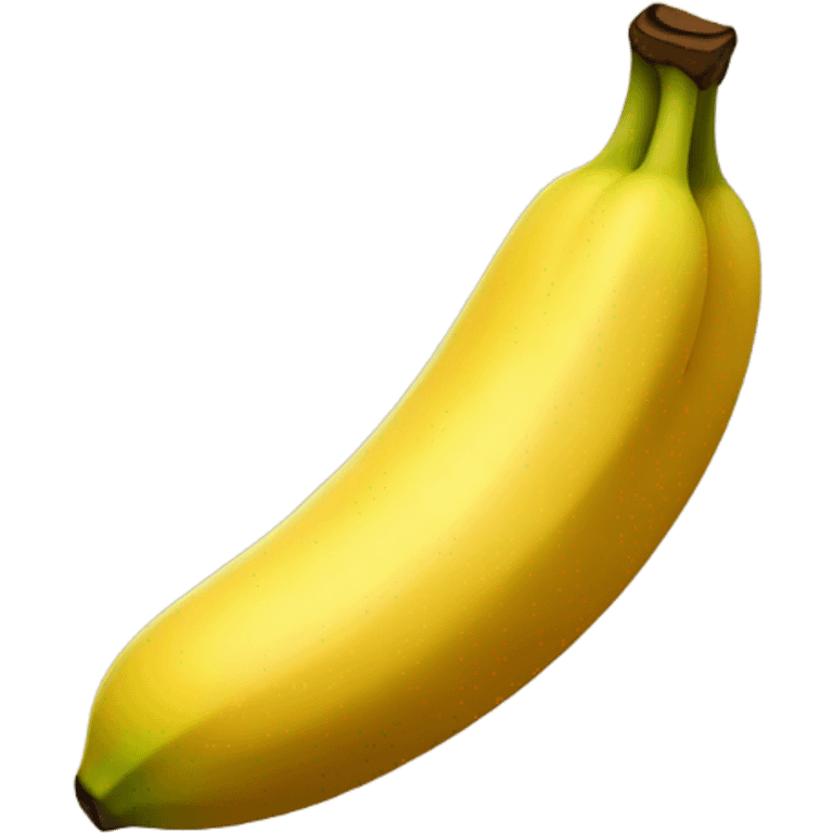 Curved banana emoji