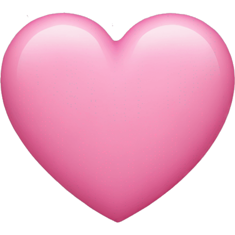 Aesthetic pink heart emoji