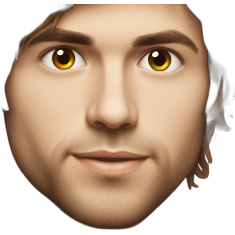 Orelsan et une rousse emoji