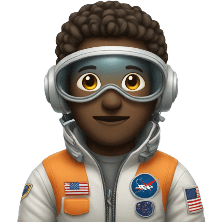 Men in flight suit emoji