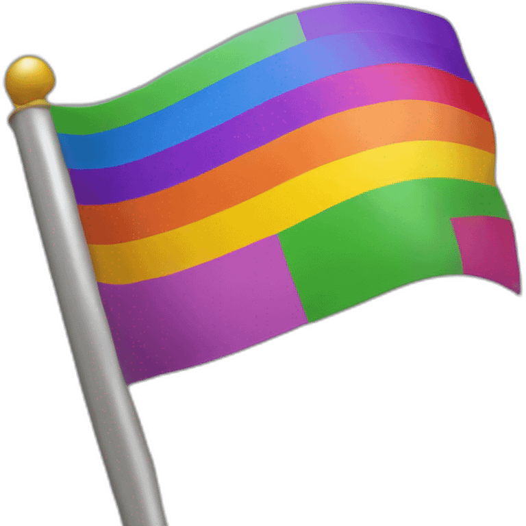 Drapeau-gay emoji