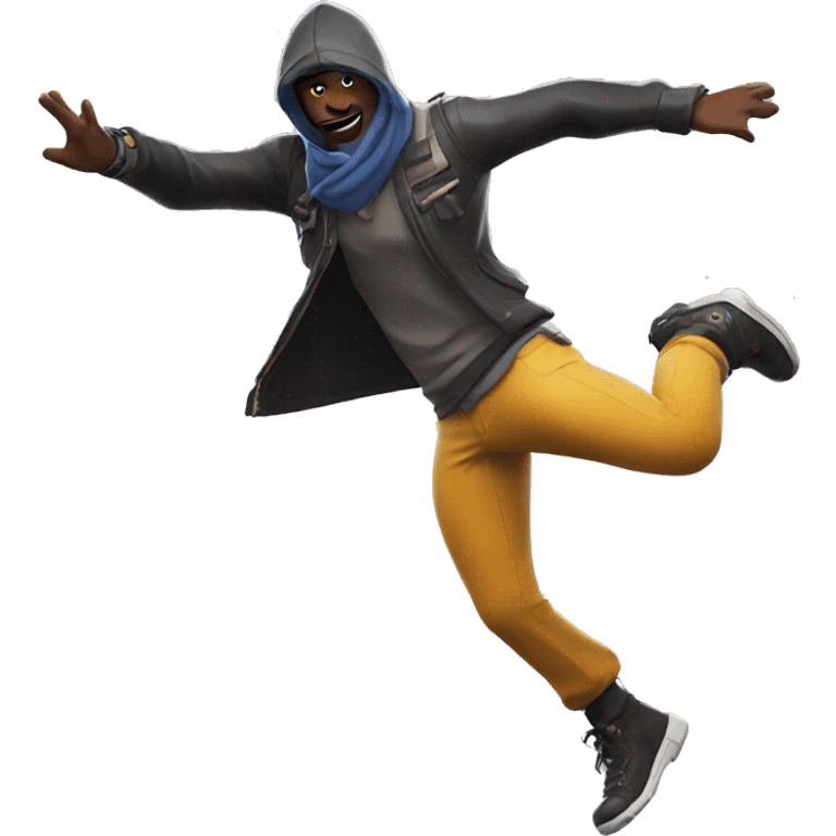 Fortnite skin dancing emoji