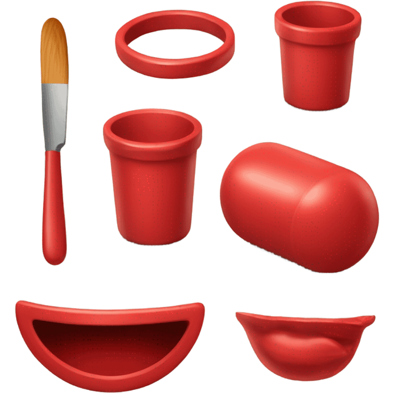 Rojo emoji