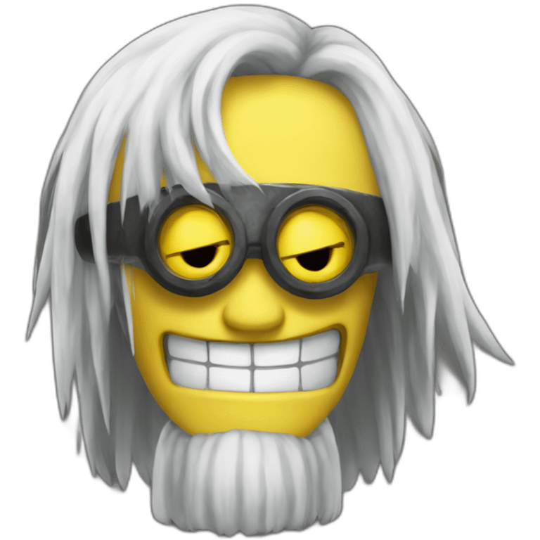 Dante from DMC and Spongebob emoji