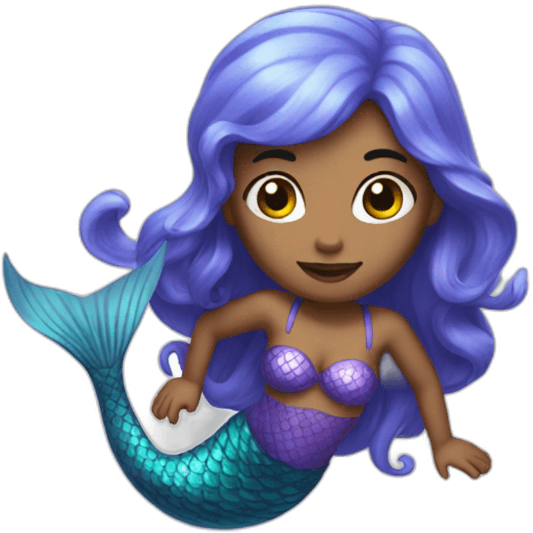 purple mermaid emoji