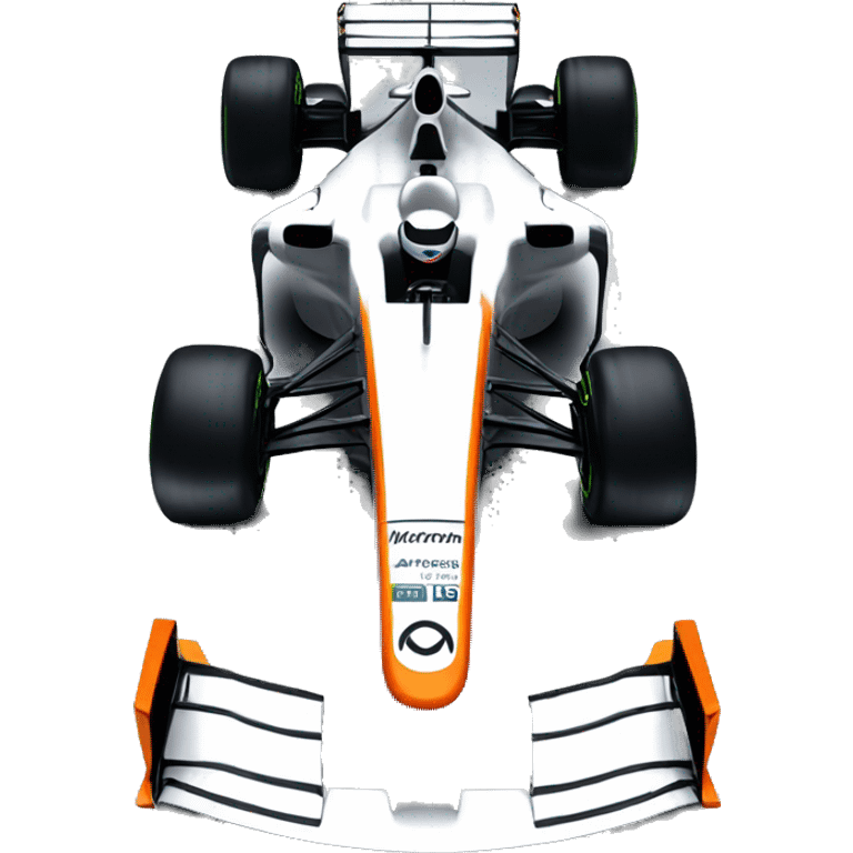 Mclaren formula 1 car emoji