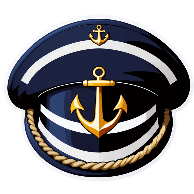 captains hat emoji