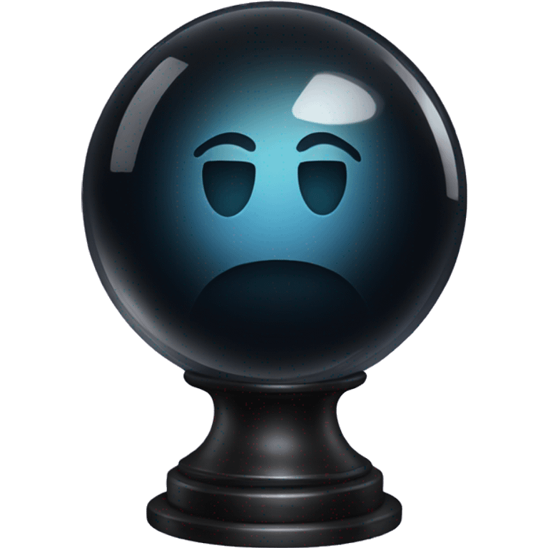 black crystal ball emoji