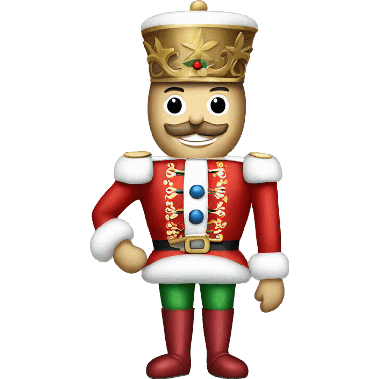 christmas nutcracker full body emoji