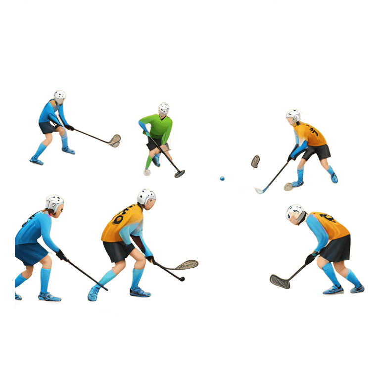 Floorball emoji