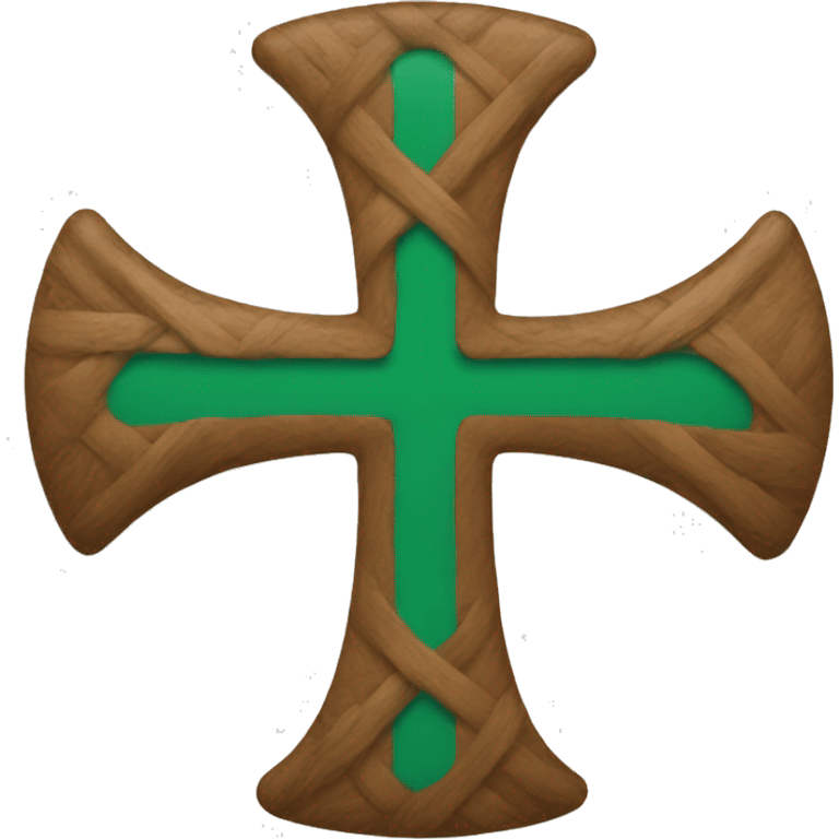 Basque cross emoji