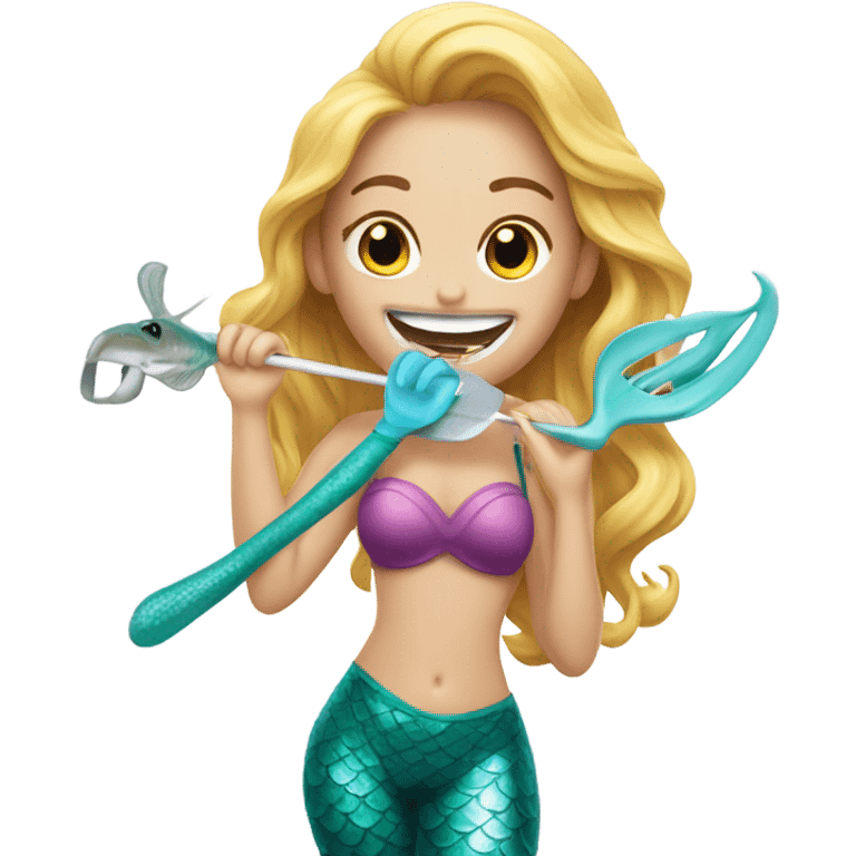 mermaid orthodontist emoji