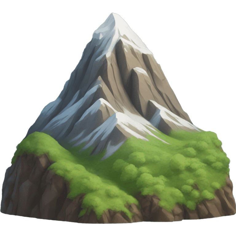  single mountain emoji