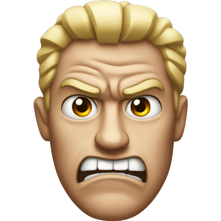 Angry super fuming emoji  emoji