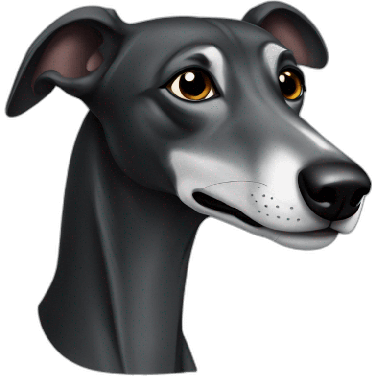 Black Greyhound emoji