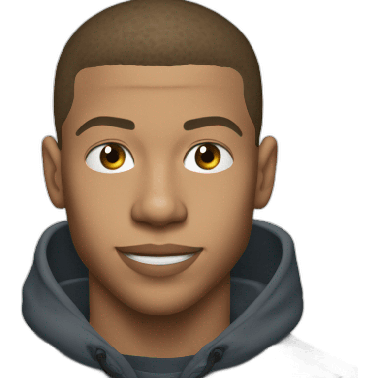 Kilian Mbappe emoji