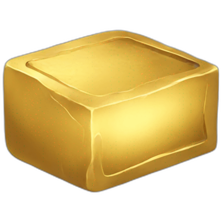 Golden ingot  emoji