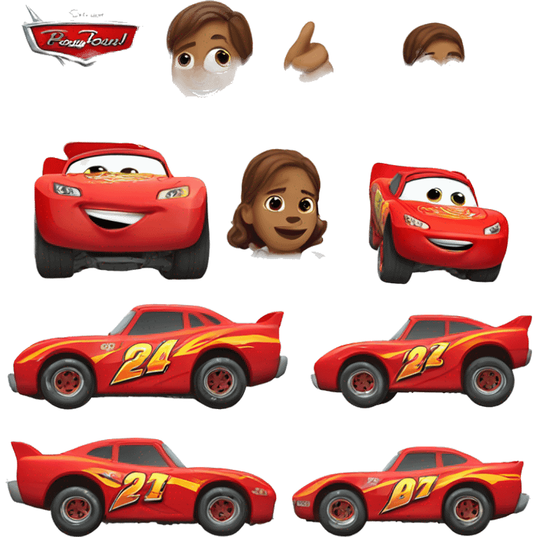 Lightening McQueen  emoji