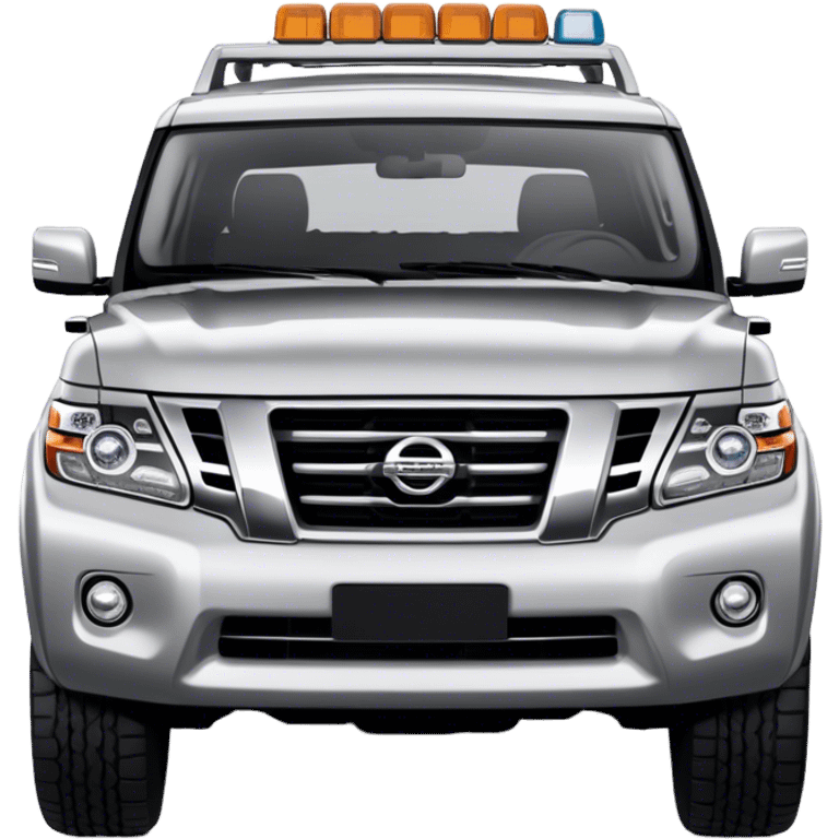 Nissan Patrol - Nissan (Model Year: 2022) (Iconic colour: Silver) emoji