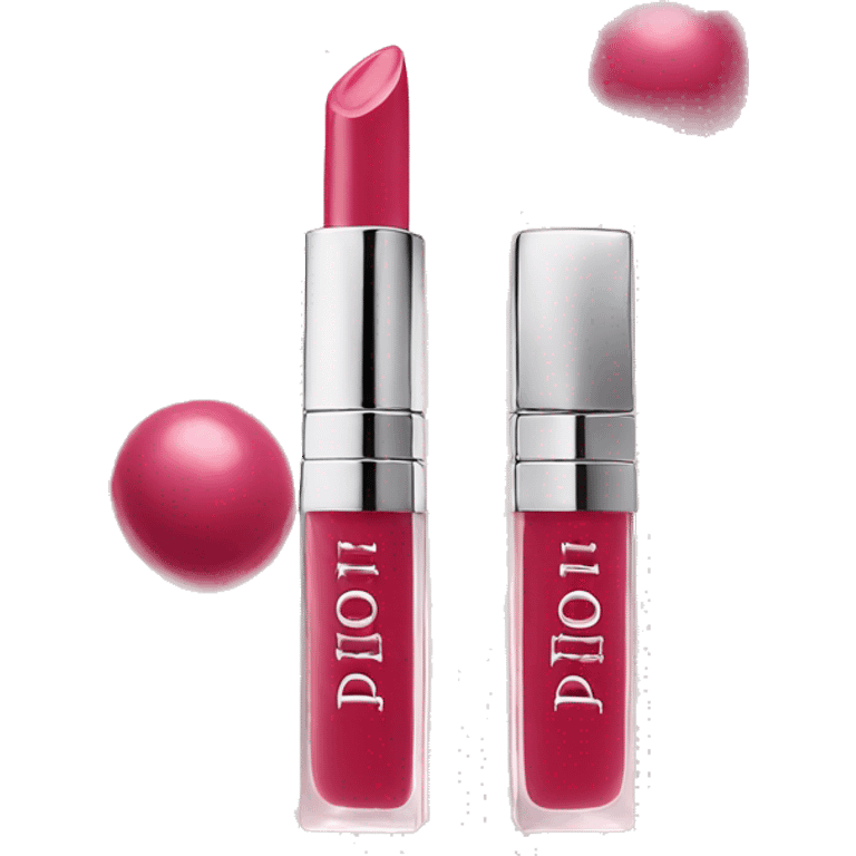 Dior lip gloss emoji