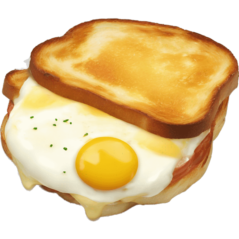 Croque madame emoji