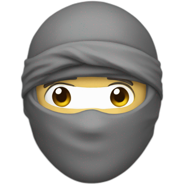 grey ninja emoji