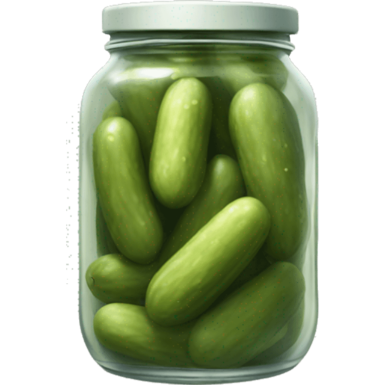 Jar of pickles emoji