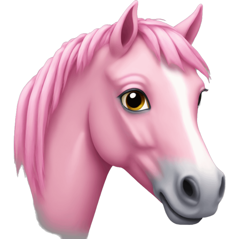 Pink horse  emoji