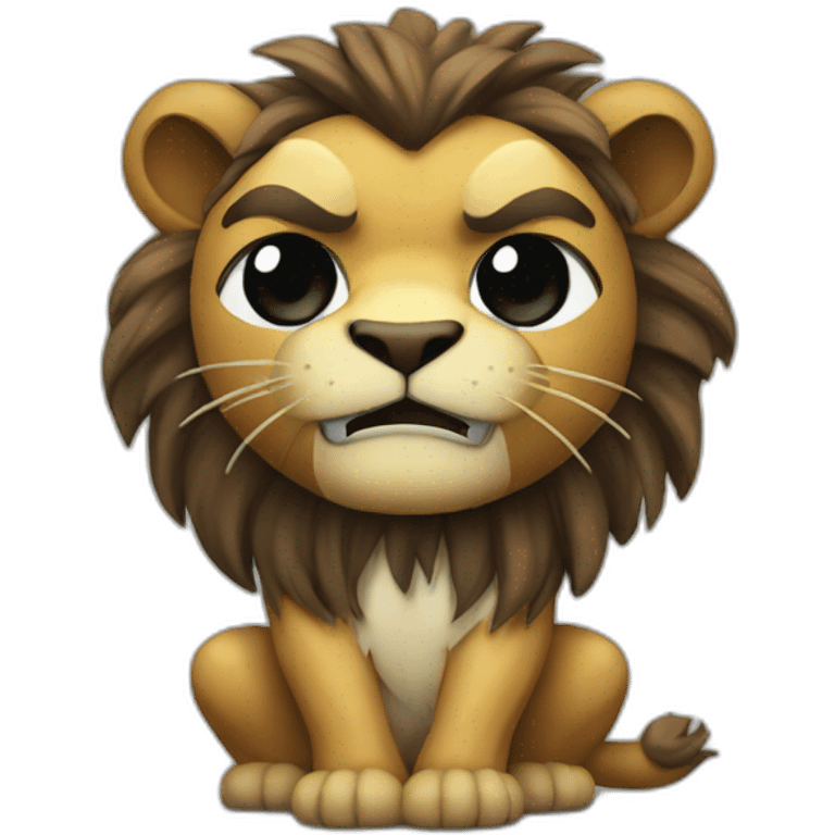 Ninja lion emoji