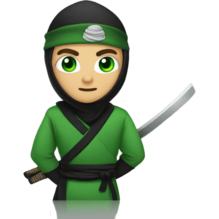 green eyed ninja emoji