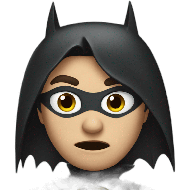 batman being confused emoji