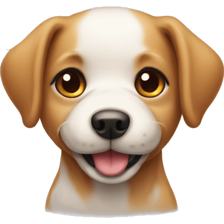 Cute dog emoji