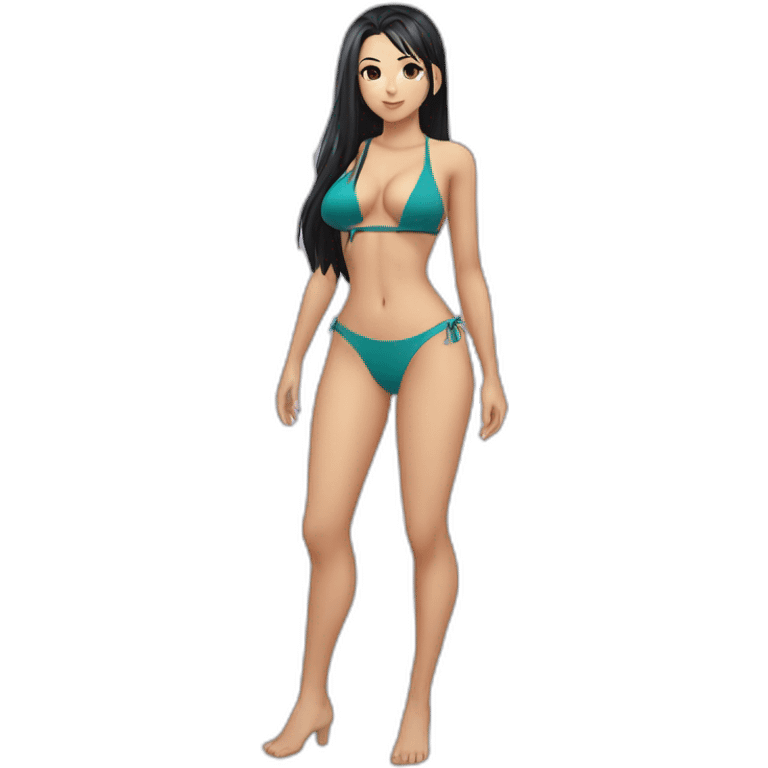 nico robin full body pawg swimsuit emoji