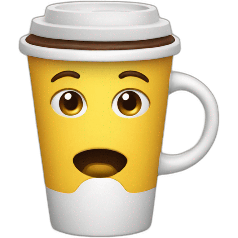 Taza de cafe emoji