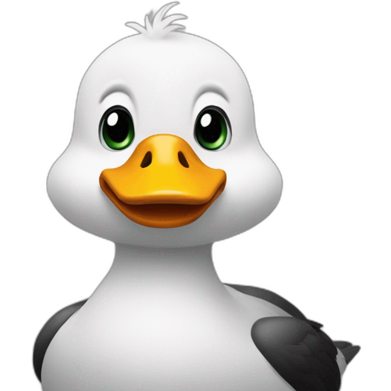 anrgy duck emoji