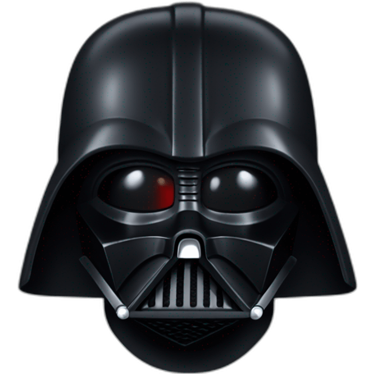 Darth vader sin casco emoji