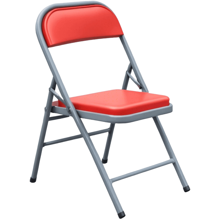 Steel folding chair emoji