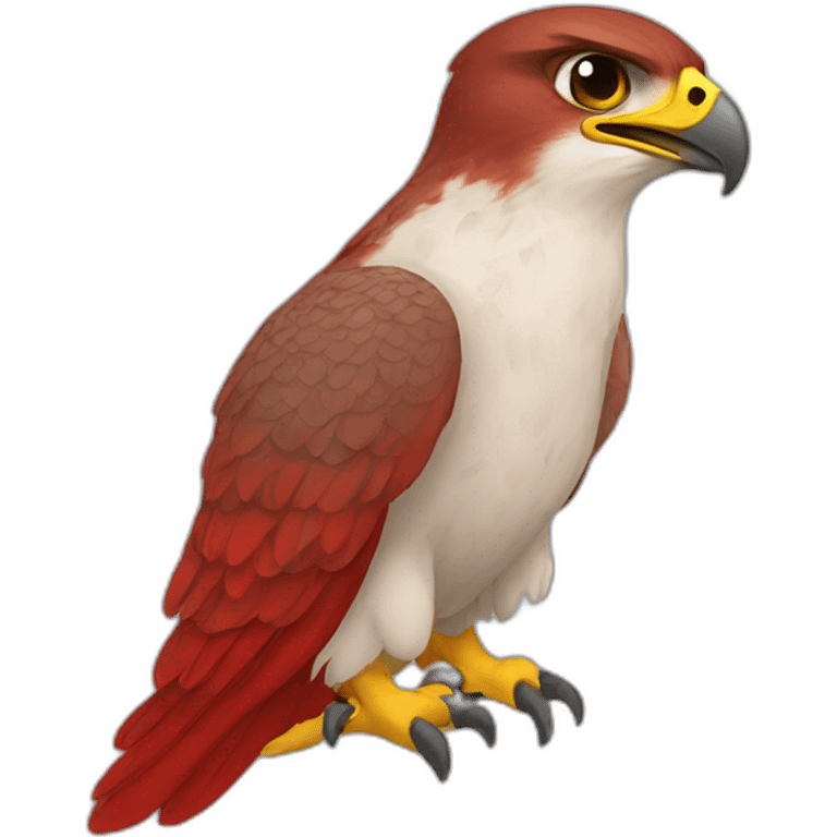 red falcon emoji