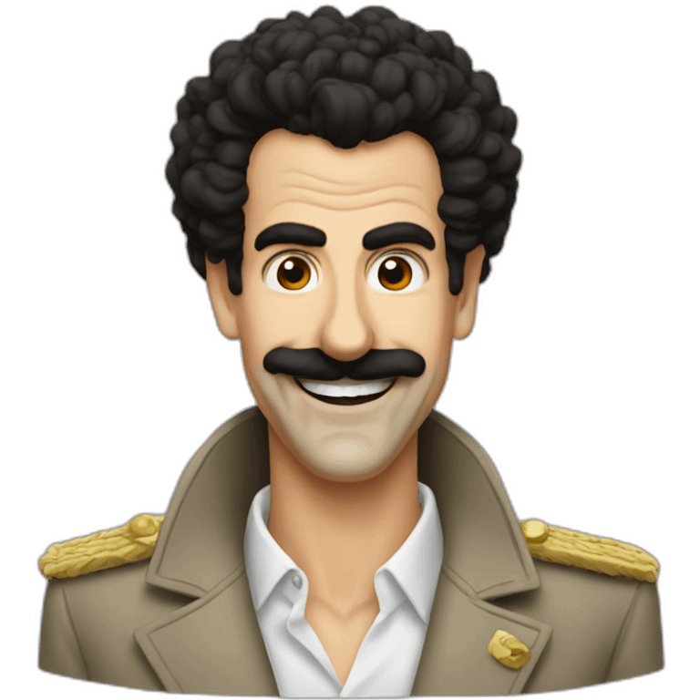 Borat smile emoji