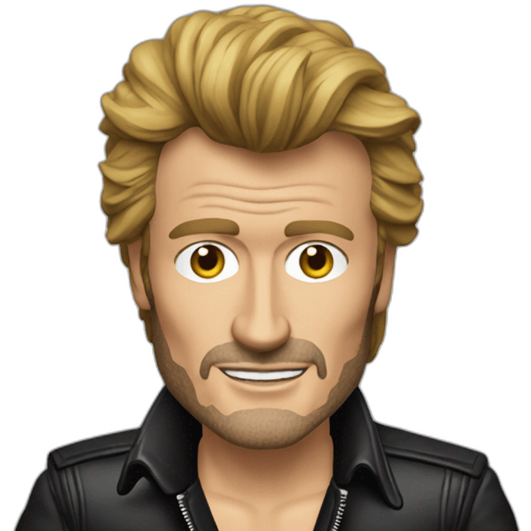 Johnny hallyday emoji