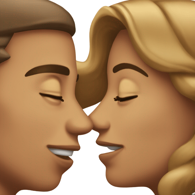 Kissing emoji