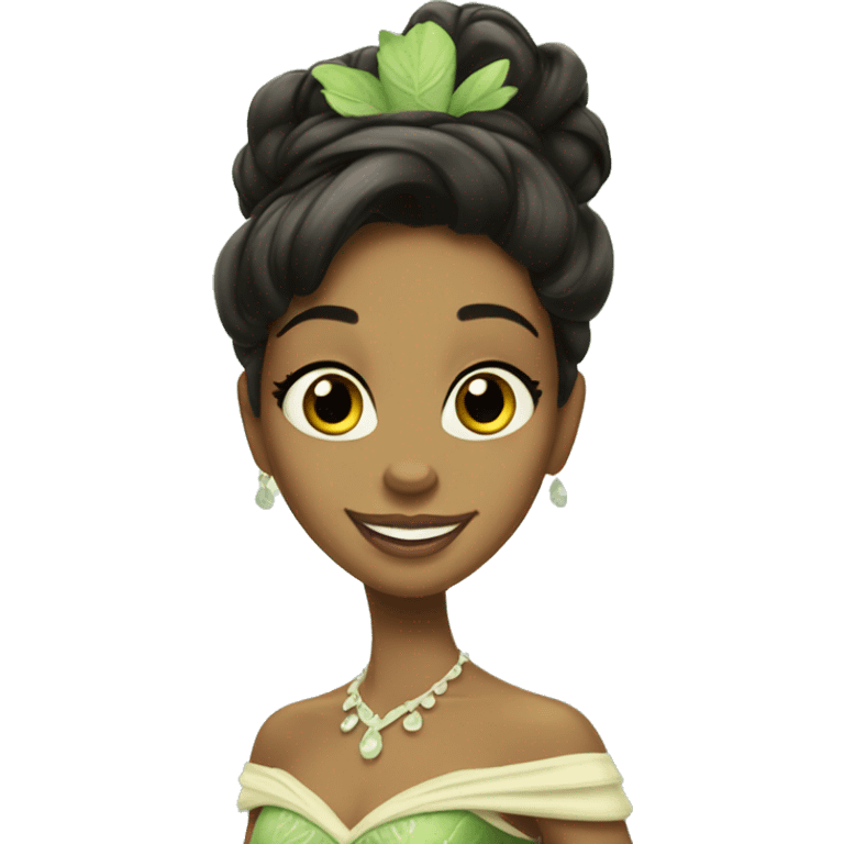 Tiana from princess and the frog  emoji