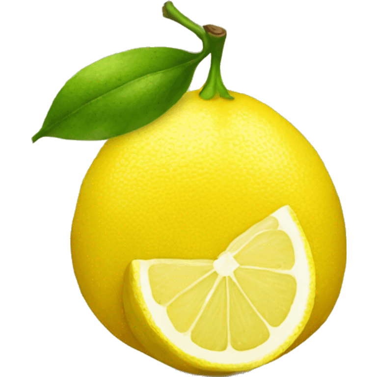 lemon emoji